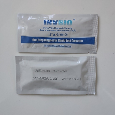 Rotavirus Ag Phân / Bệnh truyền nhiễm Bộ dụng cụ xét nghiệm nhanh Iso 13485
