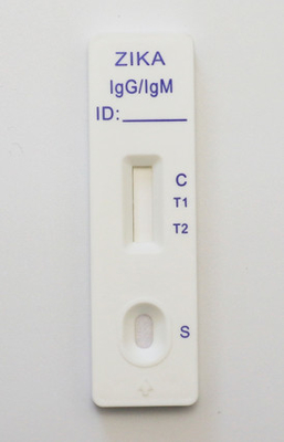 Thẻ bộ dụng cụ xét nghiệm nhanh bệnh truyền nhiễm Zika Igg / Igm Rdt