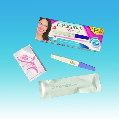 Gói đơn Hcg Xét nghiệm giữa dòng Một bước nước tiểu khi mang thai tại nhà