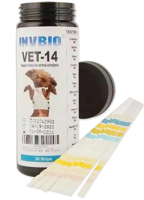 14 Thông số Que thử nước tiểu Vet Nước tiểu Glucose Protein Động vật