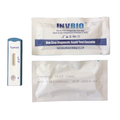 Bệnh truyền nhiễm thương hàn Bộ xét nghiệm nhanh Băng kháng thể Igg Igm