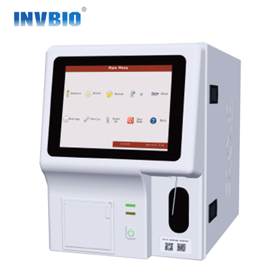 INVBIO716 Plus Máy phân tích huyết học 3 phần RBC WBC HGB và WBC hoàn toàn tự động TFT LCD