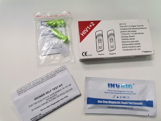 Bộ xét nghiệm nhanh miễn phí HIV 1/2 máu toàn phần chính xác 99%