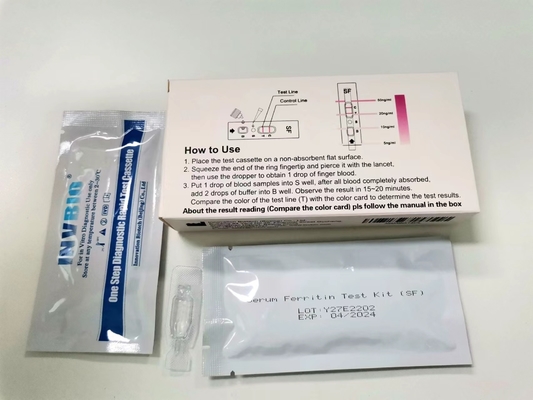 Bộ xét nghiệm Ferritin huyết thanh phát hiện sớm Thiết bị chẩn đoán nhanh