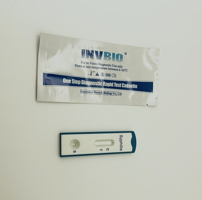 Bộ dụng cụ chẩn đoán máu xét nghiệm giang mai nhanh kháng thể Treponema Pallidum