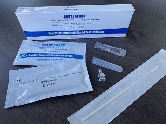 98% độ chính xác xét nghiệm nhanh kháng nguyên Covid 19 Ce được chấp thuận sử dụng tại nhà