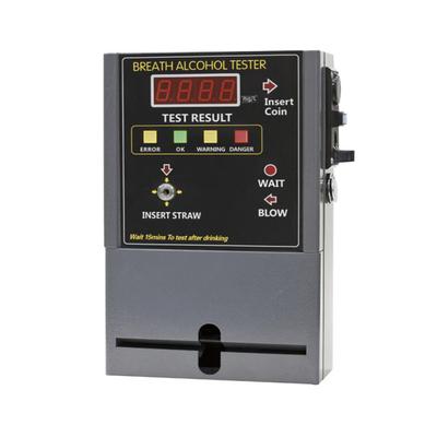 Rohs At319 Coin hoạt động hơi thở Alcohol Tester Máy bán lẻ pin nhiên liệu