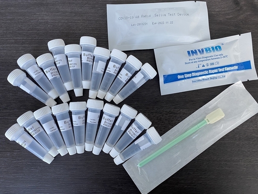 Độ chính xác độ tin cậy Covid-19 Bộ thử nghiệm kháng nguyên nhanh trong chất lỏng miệng