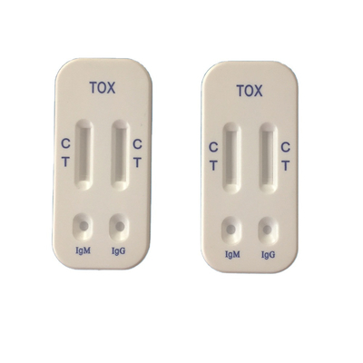 IgG IgM TOXO Bộ xét nghiệm tại nhà Toxoplasmosis Bộ xét nghiệm sắc ký vàng keo