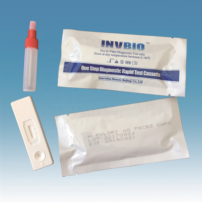 Bộ dụng cụ thử nghiệm tại nhà rtk của thẻ H. Pylori Ag chính xác một bước