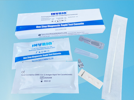 Bộ dụng cụ xét nghiệm kháng nguyên Coronavirus tại nhà Máy ngoáy mũi Đức Bfarm PEI