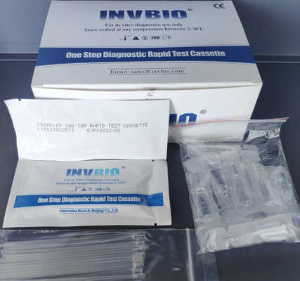 CE FSC FDA IgG IgM Bộ xét nghiệm nhanh vàng keo cho kháng thể COVID19