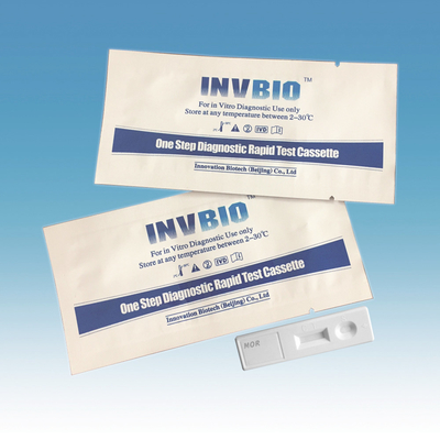 MOR MOP Morphine Heroin Bộ xét nghiệm lạm dụng ma túy Cassette 3,00mm