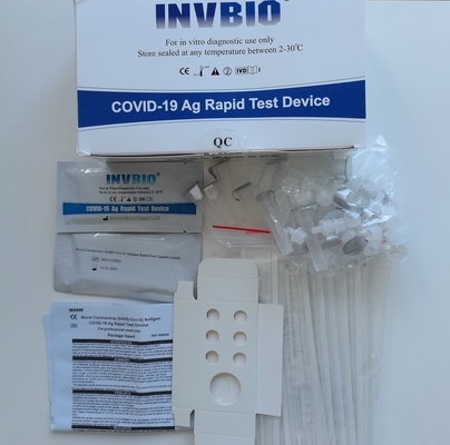 Bộ dụng cụ xét nghiệm nhanh kháng nguyên Gạc mũi Covid 19 với Đức Bfarm