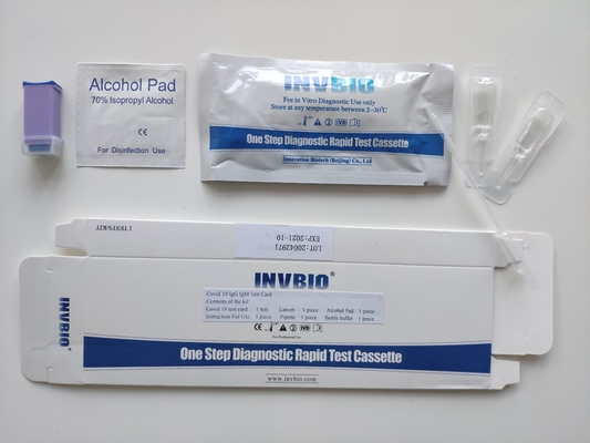 Bộ kiểm tra nhanh kháng thể CE Covid-19 Sars Thiết bị Igm / Igm Ab