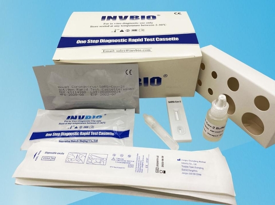 Băng thử nhanh kháng nguyên Covid 19 Coronavirus Rtk và thử nghiệm kẹo mút nước bọt