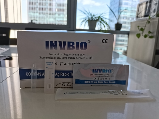 Bộ kiểm tra chất lỏng trong miệng COVID-19 Được đánh dấu CE để tự kiểm tra