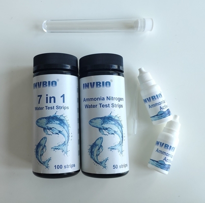 Độ chính xác 99% Dải thử nước hồ bơi Amoniac Chì trong bể cá