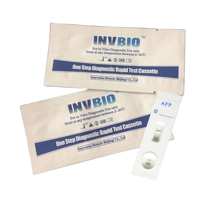 Ce Iso Chẩn đoán ung thư Dấu hiệu khối u Thử nghiệm Alpha Fetoprotein Afp Kit Cassette