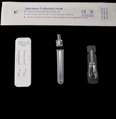1 cái / hộp Bộ xét nghiệm kháng nguyên nhanh tại nhà dễ dàng cho Sars - Cov - 2 Cúm A / B