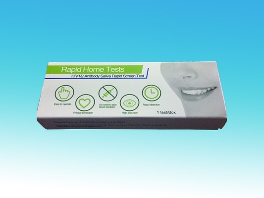Tùy chỉnh tại nhà Saliva Hiv Autotest Hơn 99% Độ chính xác Độ nhạy Chẩn đoán