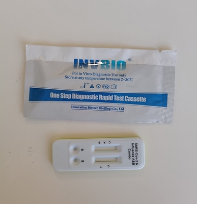 99.9% Antigen Kit Covid-19 Bệnh cúm A/B Virus Bệnh cúm A/B Combo Cassette