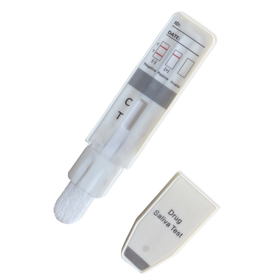 Bộ dụng cụ kiểm tra lạm dụng ma túy Ce Mark Sàng lọc nước bọt Nicotine / Cotinine / Thuốc lá trong vòng 10 phút