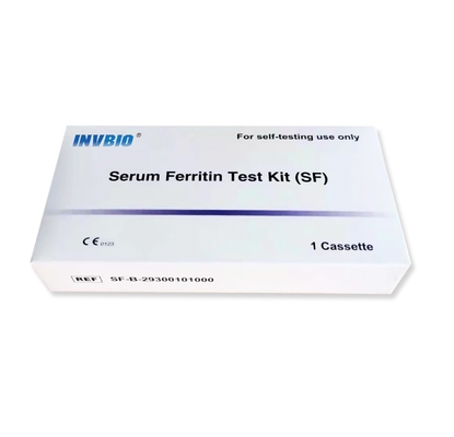 Ce Rapid Test Cassette Self Testing One Step Ferritin Blood 5ng/Ml - 50ng/Ml