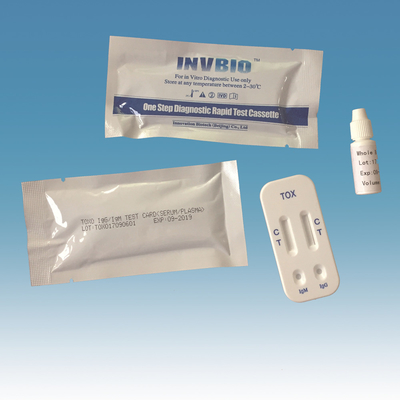 INVBIO Toxoplasma Toxo Mang thai Xét nghiệm nhanh Kháng thể IgG / IgM Bảng kết hợp máu