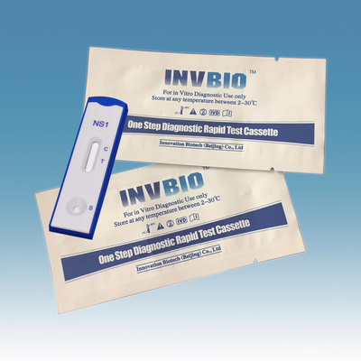 Bộ dụng cụ xét nghiệm nhanh bệnh truyền nhiễm một bước IVD Kháng nguyên vi rút sốt xuất huyết NS1