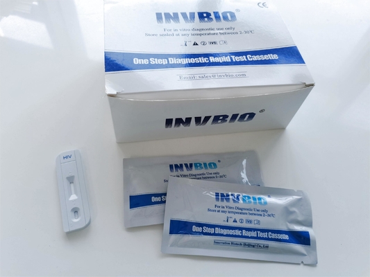 Bộ dụng cụ xét nghiệm nhanh bệnh truyền nhiễm Anti Hiv 1/2 Xét nghiệm miễn dịch Ivd Phát hiện Hiv Máu toàn phần