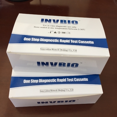 Bộ dụng cụ xét nghiệm khả năng sinh sản Invbio Ce Fda Hcg Human Chorionic Gonadotropin Nước tiểu / Huyết thanh khi mang thai