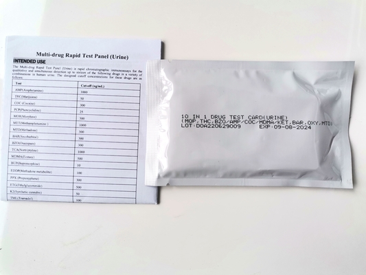 Bộ dụng cụ kiểm tra ma túy tức thì dễ dàng tại nhà 5 bảng được FDA chấp thuận