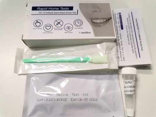 Bộ Test Nhanh Hiv Nước Bọt Tại Nhà Độ Nhạy 99,28%