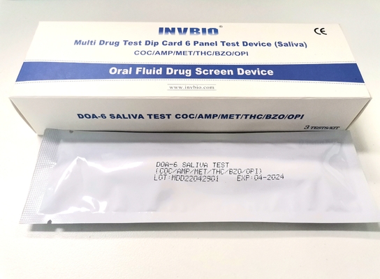 bộ kiểm tra lạm dụng chất lỏng nước bọt uống ngay lập tức FSC tại nhà