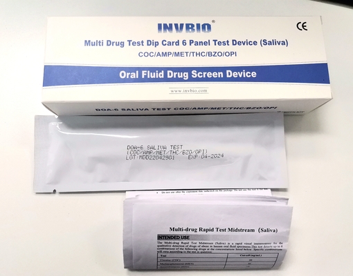Kiểm tra thuốc nước bọt 3 bảng 3,00mm 6 bảng FDA CE FSC