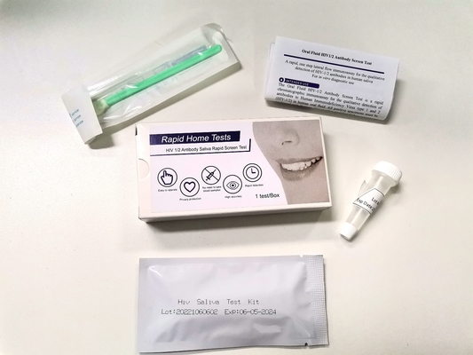 Rapid Vertical Flow Aids One Step Hiv 1 2 Test Kit Tại nhà