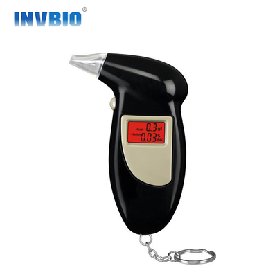 Móc khóa xe cảnh sát kỹ thuật số Bactrack Alcohol Breathalyzer với pin kiềm
