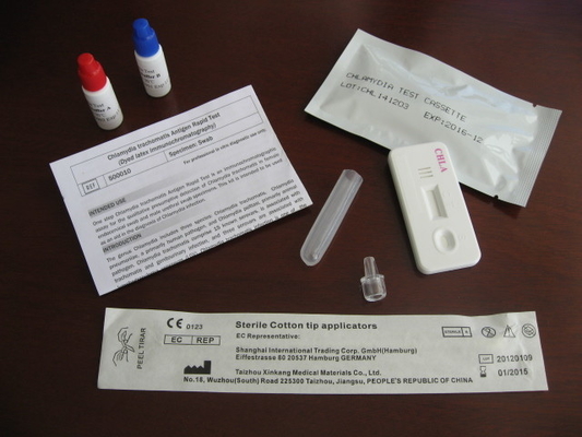 Decetion chính xác Bộ dụng cụ kiểm tra nhanh Std Chlamydia Trachomatics Chẩn đoán một bước