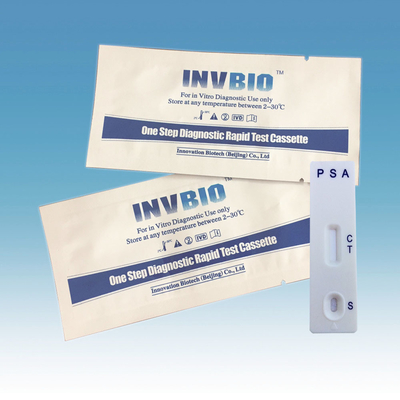 Bộ thiết bị y tế chuyên nghiệp Thử nghiệm đánh dấu khối u Thẻ thử nghiệm Psa một bước với Iso