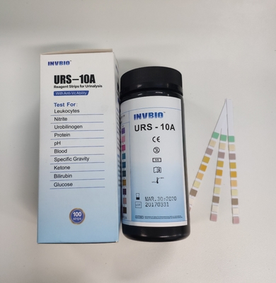 Xét nghiệm que nhúng nước tiểu FSC nhanh bình thường đối với bạch cầu protein Ph protein có trọng lượng riêng
