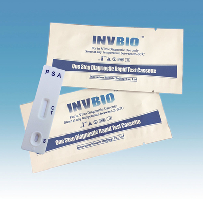 Kiểm tra thẻ MSDS Psa một bước Huyết thanh chẩn đoán nhanh y tế Máu toàn phần