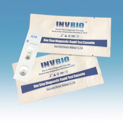 1 Bước Kiểm tra dấu hiệu khối u Alpha Fetoprotein Băng băng nhanh Afp Blood