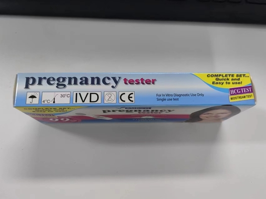 Phát hiện sớm Xét nghiệm mang thai Hcg giữa dòng ngay lập tức Phát hiện nhanh nước tiểu một bước
