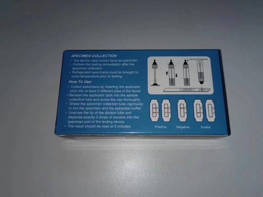 Bộ xét nghiệm Fobt 1 chiếc / Xét nghiệm đánh dấu khối u Kiểm tra máu ẩn trong phân