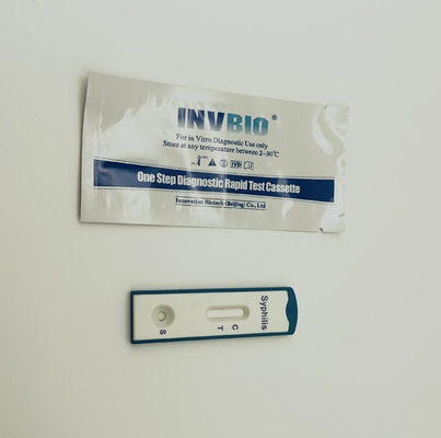 Bộ xét nghiệm chẩn đoán nhanh Vdrl Xét nghiệm sàng lọc bệnh giang mai Std với túi kín