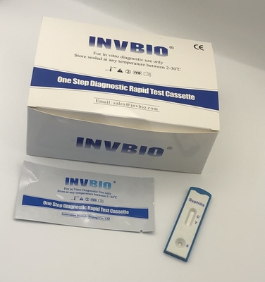 Medical Ivd Rapid Diagnostic Rtk Home Test Kit Thẻ xét nghiệm bệnh giang mai