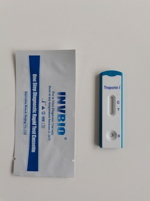 Xét nghiệm Troponin I Ctni Máu toàn phần / Huyết thanh / Huyết tương Thẻ Troponin chẩn đoán nhanh