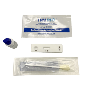 Bộ xét nghiệm Hcv One Step Ce Approval Tự sử dụng Kết quả nhanh với nước bọt