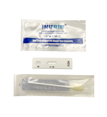 Bộ xét nghiệm Hcv One Step Ce Approval Tự sử dụng Kết quả nhanh với nước bọt